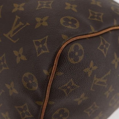 Louis Vuitton Speedy Handbag Monogram Canvas, Brown, Canvas, Handbag