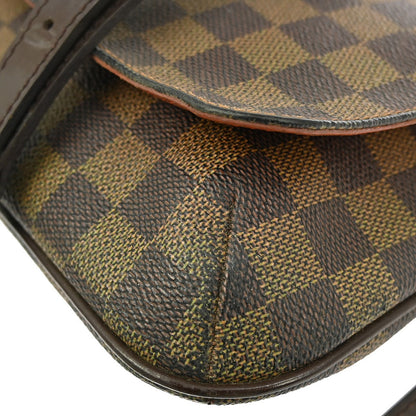 Louis Vuitton Musette Salsa Handbag Damier Canvas, BROWN, CANVAS, Shoulder bag