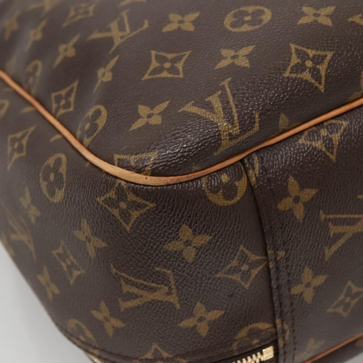 Louis Vuitton Excursion Handbag Monogram Canvas, BROWN, CANVAS, Handbag