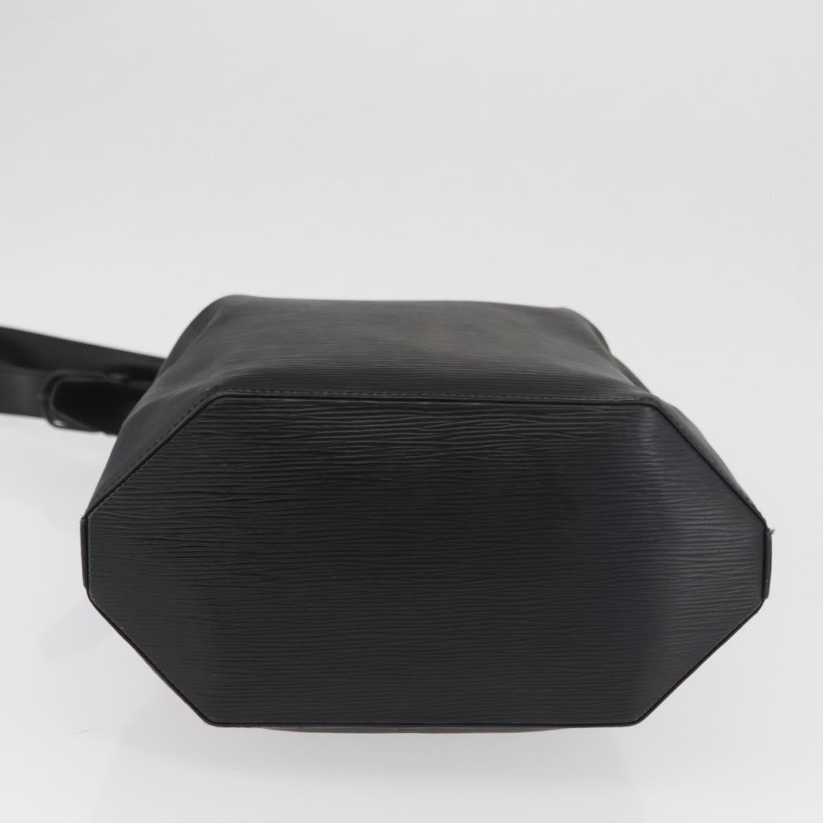 Louis Vuitton Vintage Sac d'Epaule Handbag Epi Leather, BLACK, LEATHER, Shoulder bag