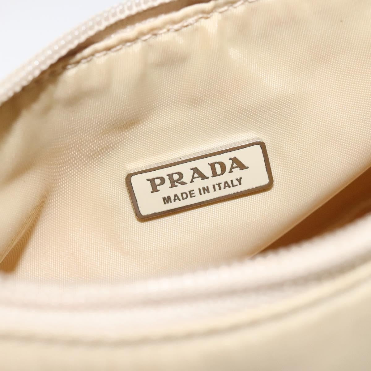 Prada Hobo Tessuto, BEIGE, NYLON, Handbag