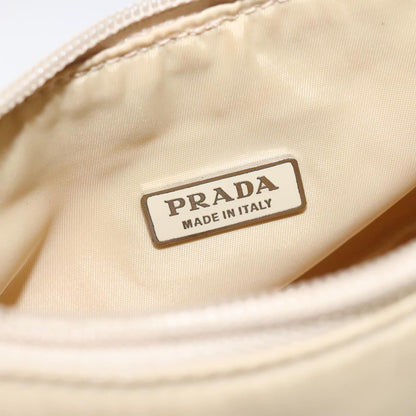 Prada Hobo Tessuto, BEIGE, NYLON, Handbag