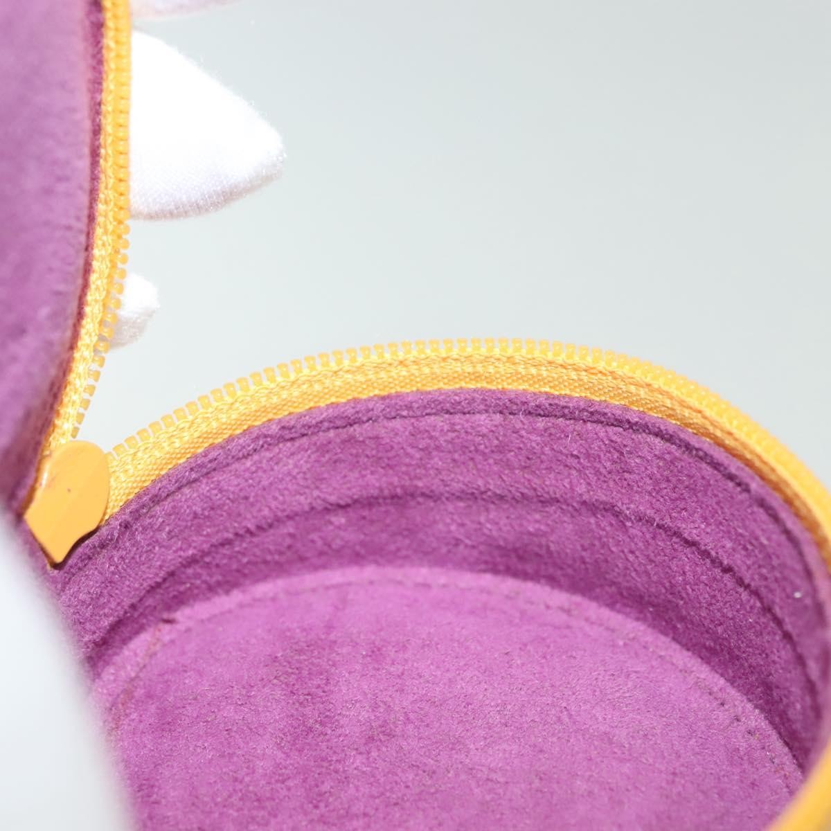 Louis Vuitton Ecrin Bijoux Pouch Epi Leather, YELLOW, LEATHER, Clutche & pouche