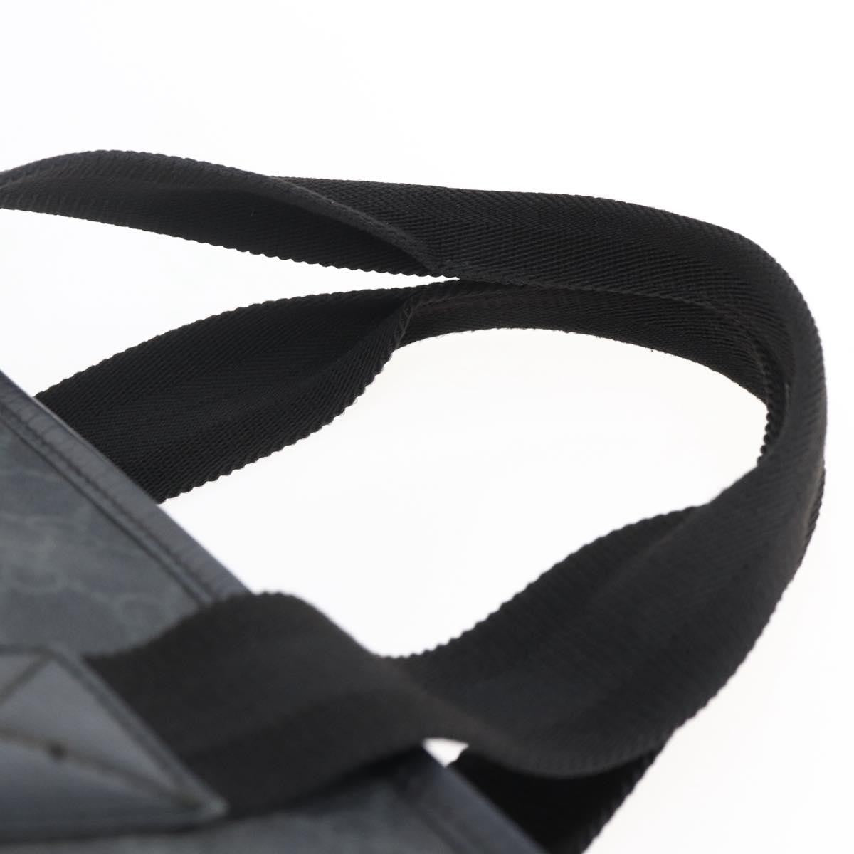 Gucci Convertible Zip Tote GG Canvas, BLACK, PVC, Tote bag