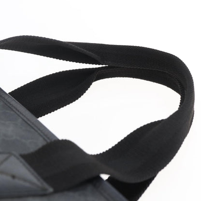 Gucci Convertible Zip Tote GG Canvas, BLACK, PVC, Tote bag