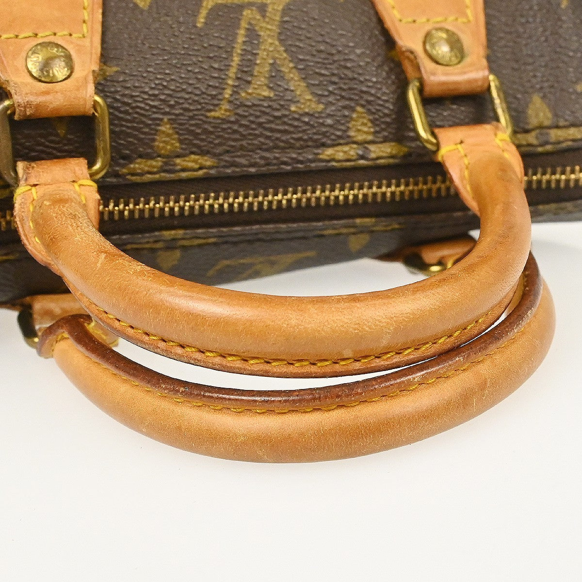 Louis Vuitton Speedy Mini HL Handbag Monogram Canvas, Brown, Canvas, Handbag