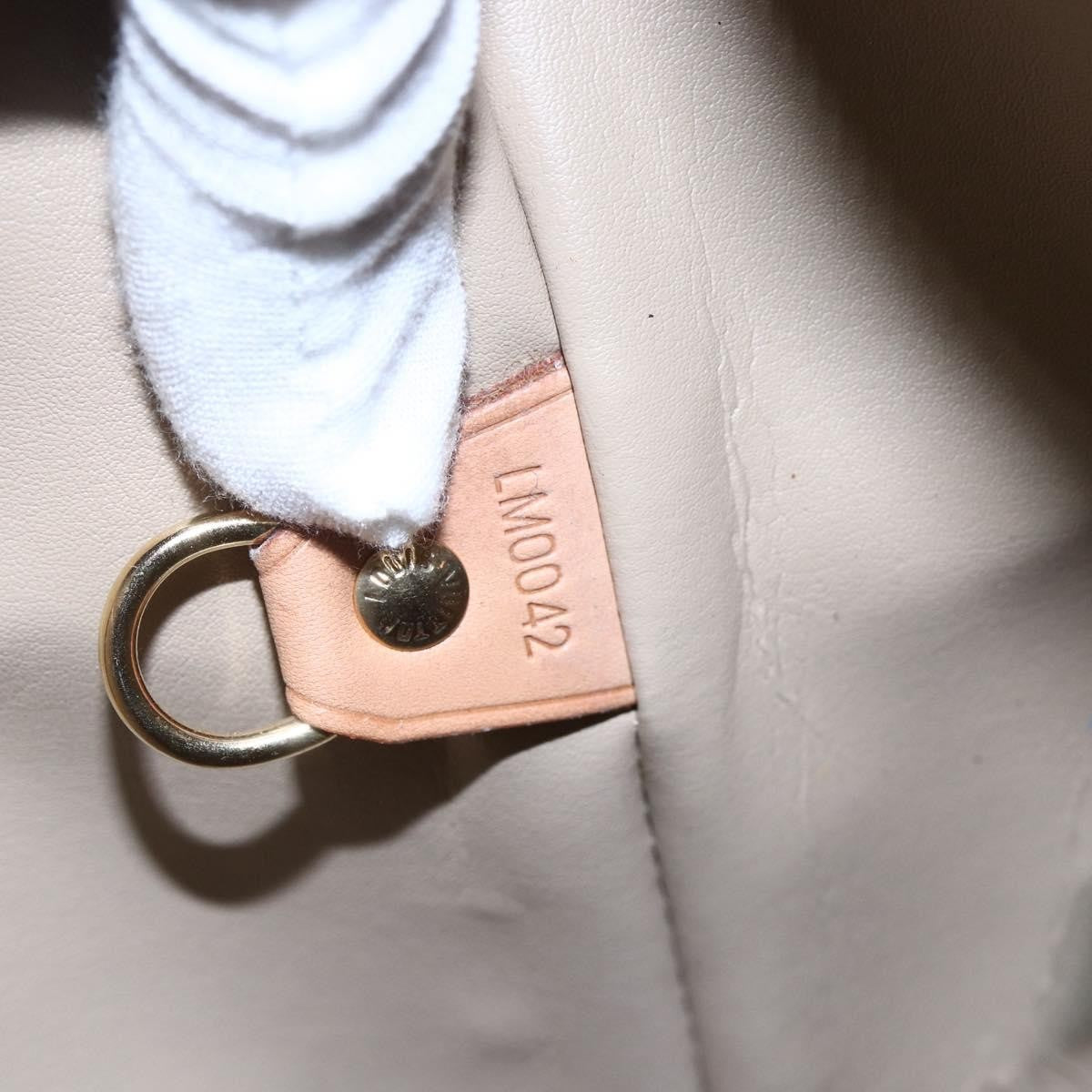 Louis Vuitton Houston Handbag Monogram Vernis, BEIGE, PATENT_LEATHER, Handbag