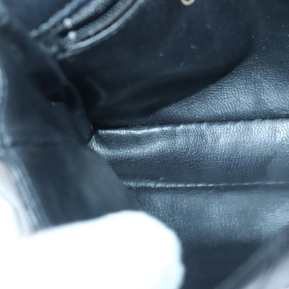 Chanel Vintage Flap Waist Bag Leather, BLACK, LEATHER, Clutche & pouche