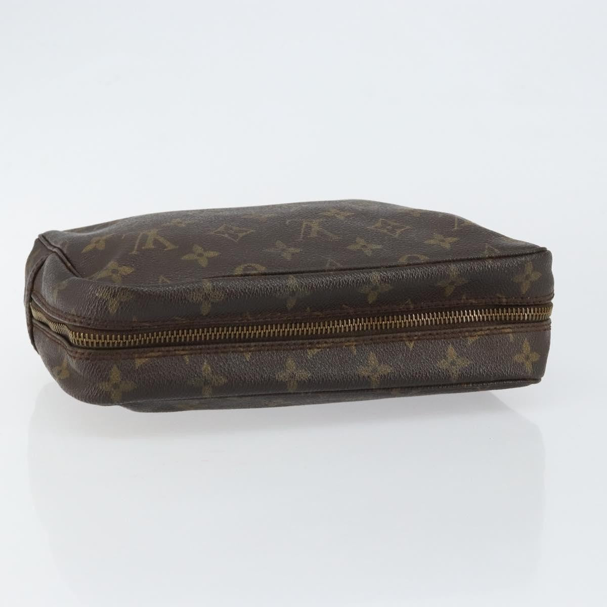 Louis Vuitton Trousse Toilette Monogram Canvas, BROWN, CANVAS, Clutche & pouche