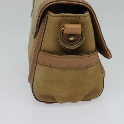 Burberry Blue Label Handbag Suede, BEIGE, SUEDE, Handbag