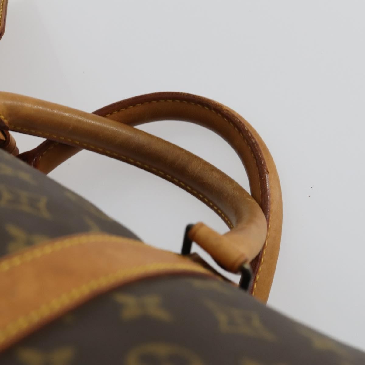Louis Vuitton Keepall Bag Monogram Canvas, BROWN, CANVAS, Travel bag