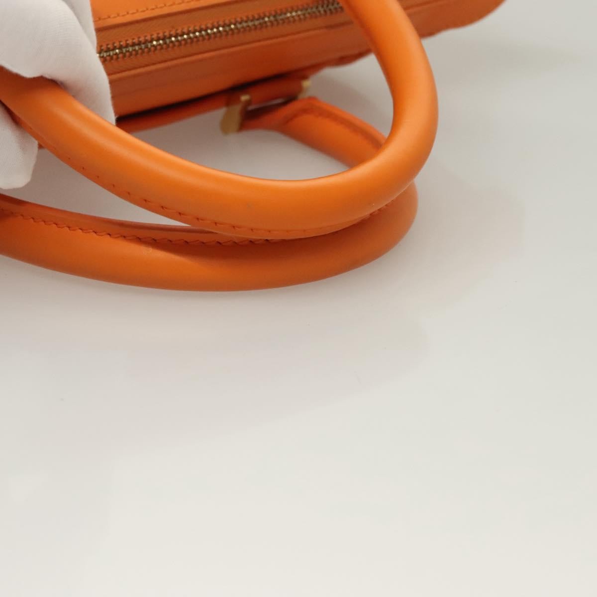 Louis Vuitton Danura Handbag Epi, ORANGE, LEATHER, Handbag