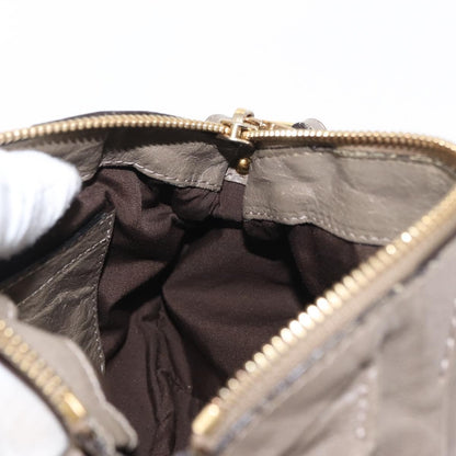 Chloe Vintage Shoulder Bag Leather, BEIGE, LEATHER, Shoulder bag