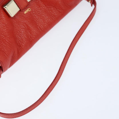 Chloe Lily Shoulder bag Leather, RED, LEATHER, Shoulder bag