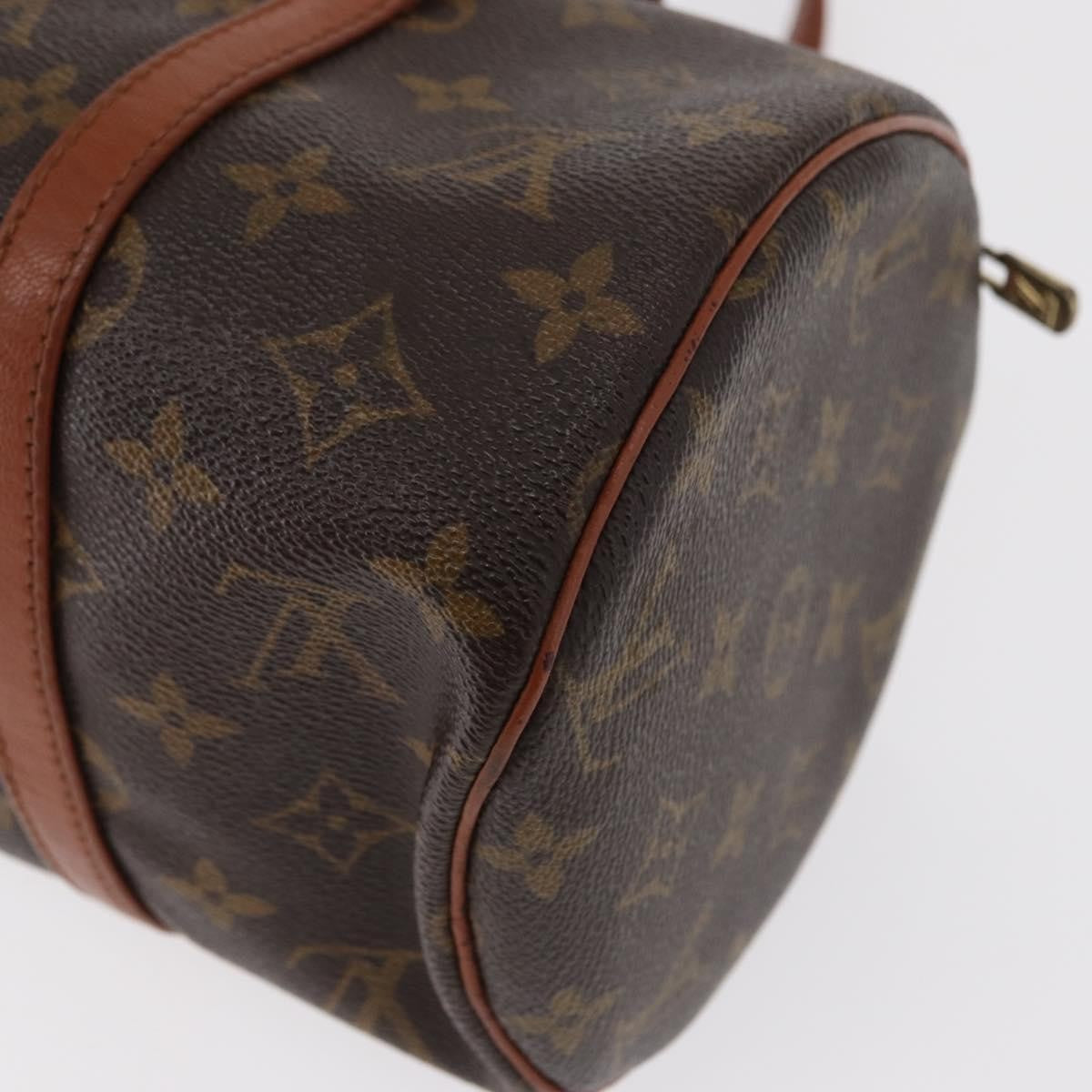 Louis Vuitton Papillon Handbag Monogram Canvas, BROWN, CANVAS, Handbag
