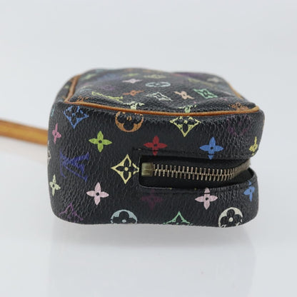 Louis Vuitton Wapity Trousse Pouch Monogram Multicolor, BLACK, CANVAS, Clutche & pouche