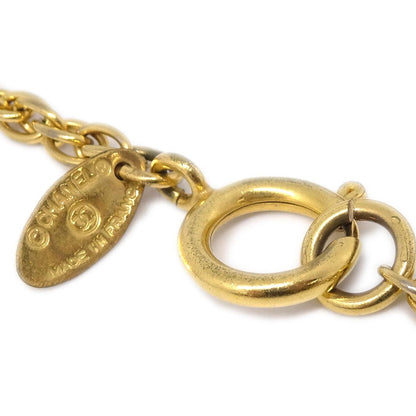 Chanel CC Pendant Necklace Metal, GOLD, GOLD_PLATED, Necklace