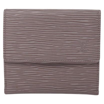Louis Vuitton Elise Wallet Epi Leather, PURPLE, LEATHER, Wallets