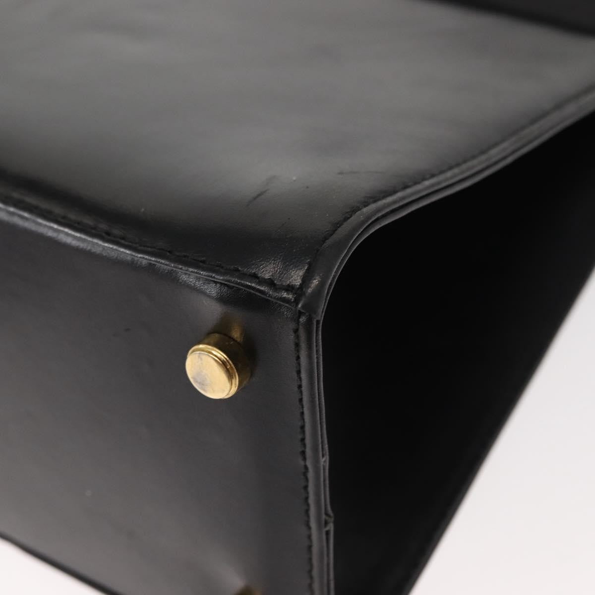 Salvatore Ferragamo Convertible Vara Bow Tote Leather, BLACK, LEATHER, Handbag