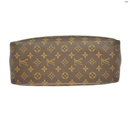 Louis Vuitton Deauville Handbag Monogram Canvas, BROWN, CANVAS, Handbag