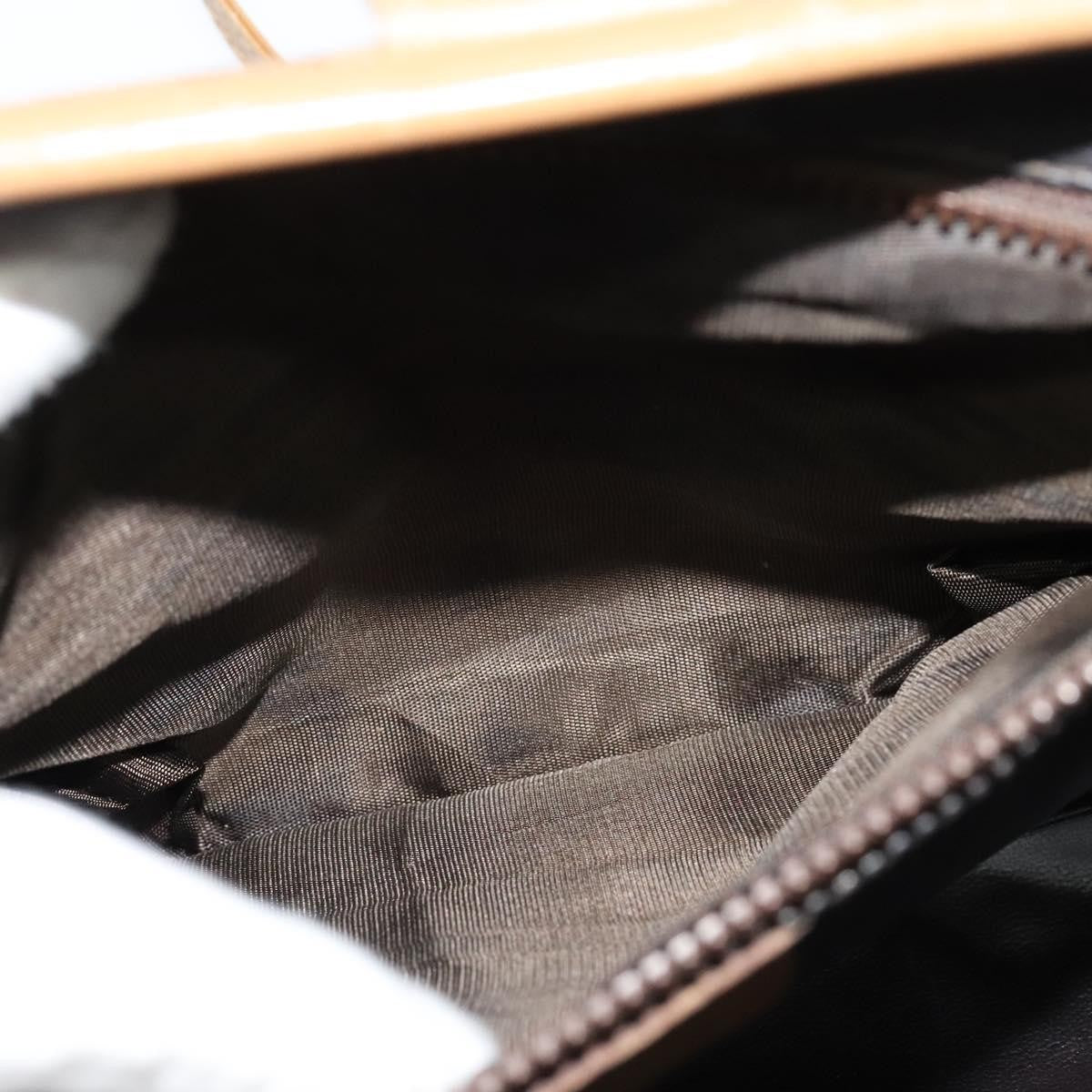 Celine Macadam Shoulder Bag PVC Leather, BEIGE, PVC, Shoulder bag