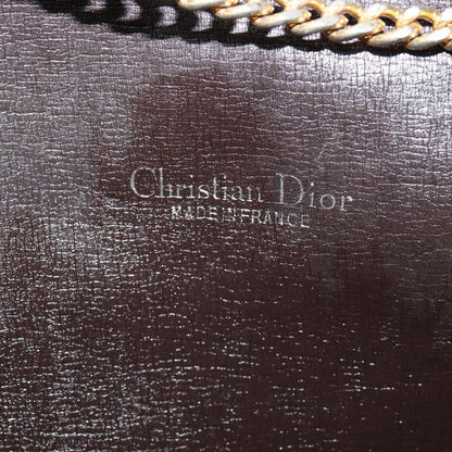 Christian Dior Vintage Trotter Flap Shoulder Bag Canvas, BROWN, CANVAS, Shoulder bag