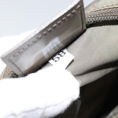 Prada Front Pocket Messenger Bag Tessuto, KHAKI, NYLON, Shoulder bag