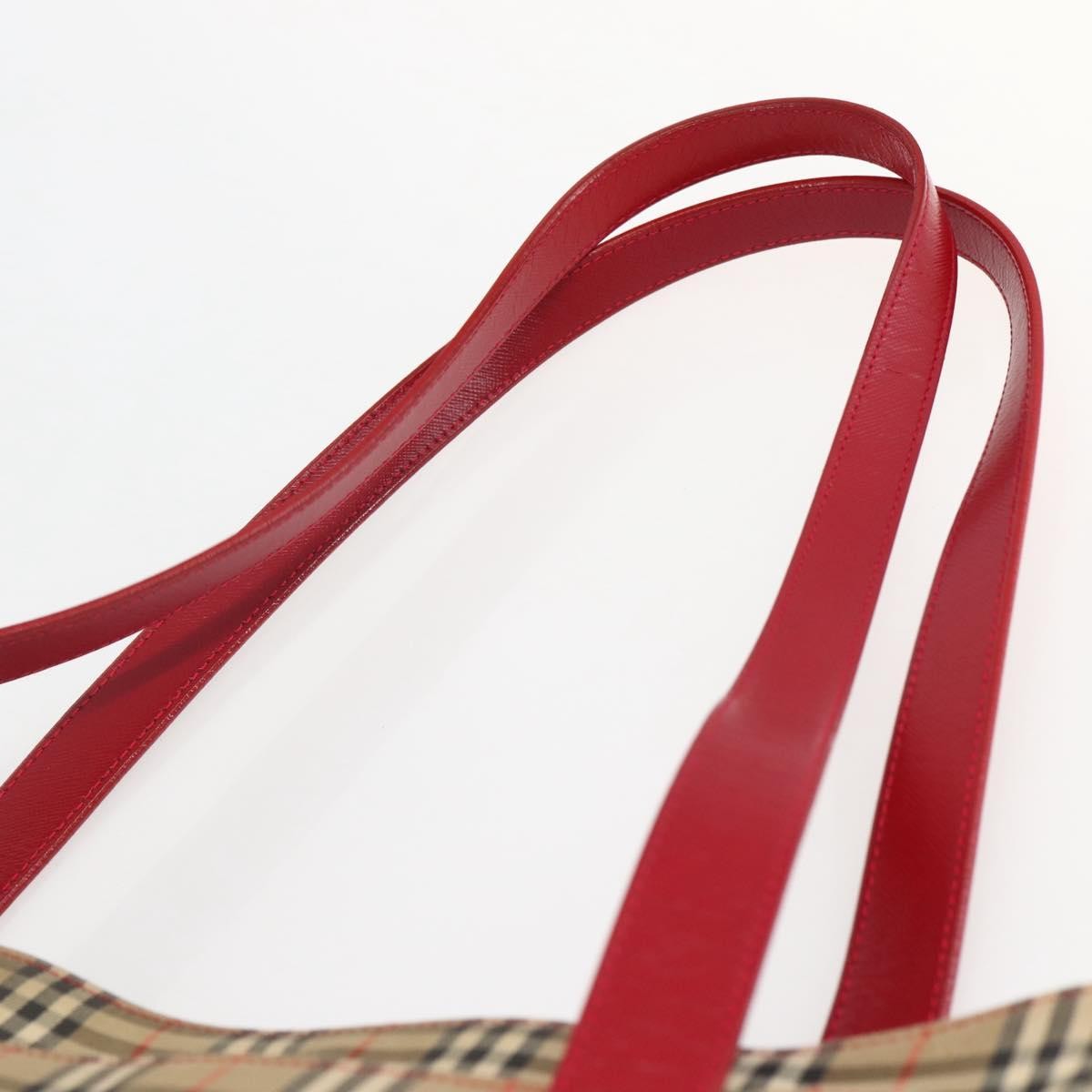 Burberry Nova Check Tote canvas check pattern, BEIGE, CANVAS, Tote bag