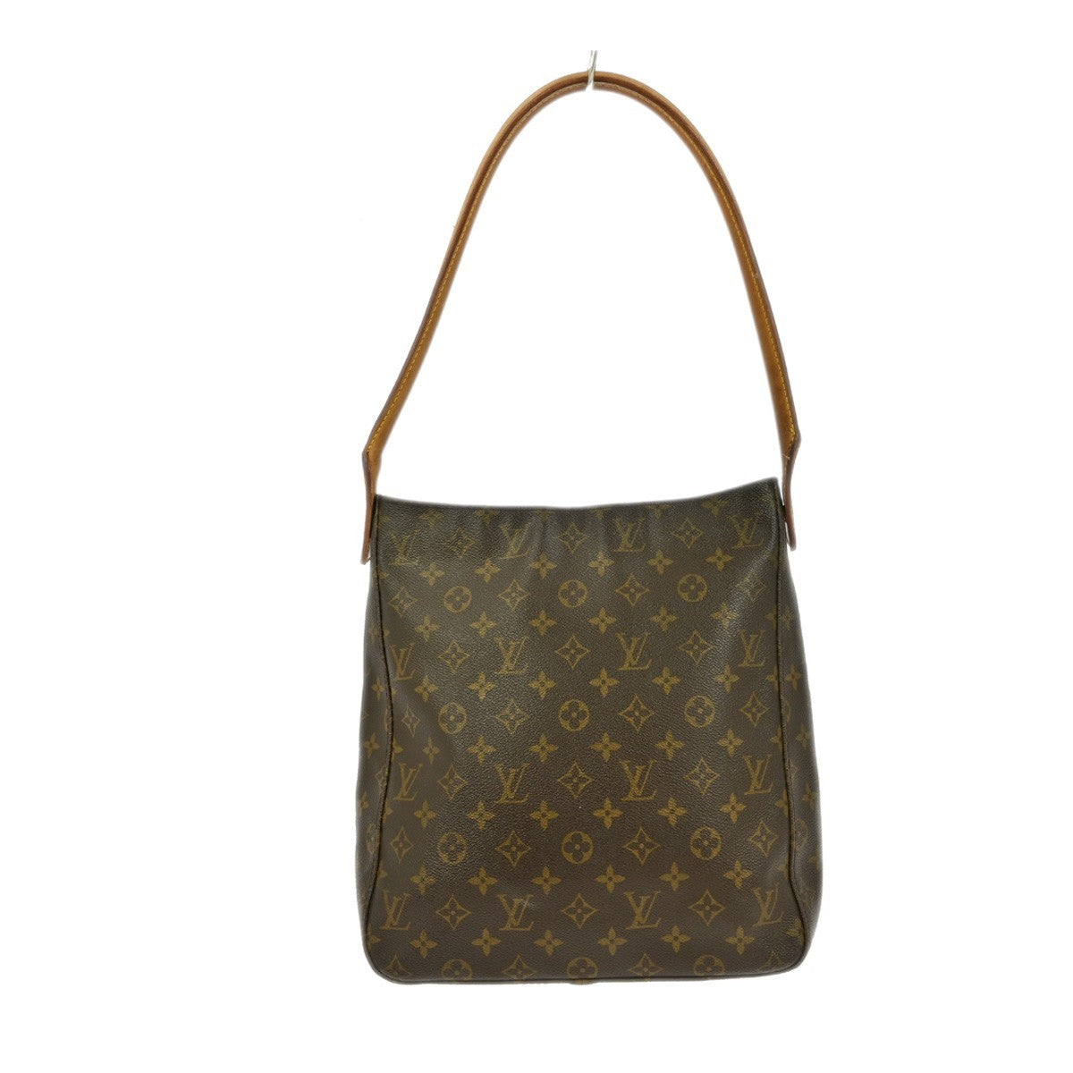 Louis Vuitton Looping Handbag Monogram Canvas, BROWN, CANVAS, Handbag
