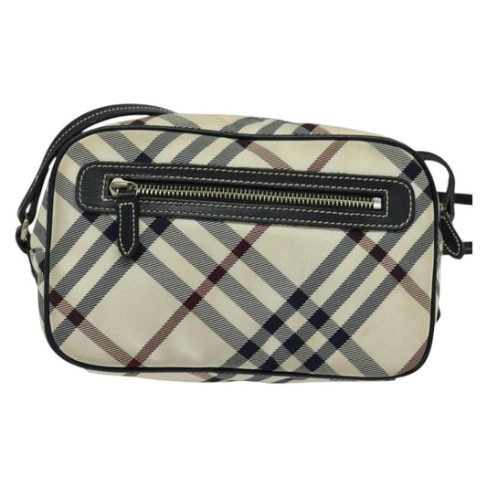 Burberry Nova Check Blue Label Canvas, BEIGE, CANVAS, Travel bag