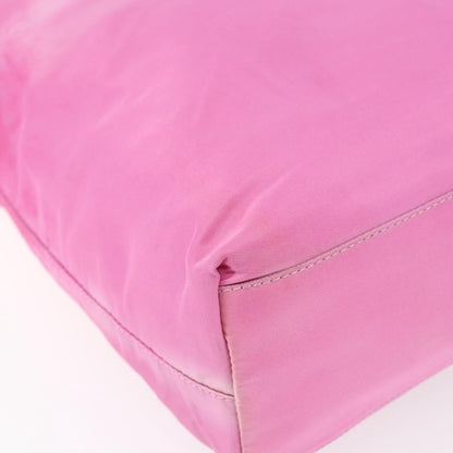 Prada Vintage Zip Tote Tessuto, PINK, NYLON, Tote bag