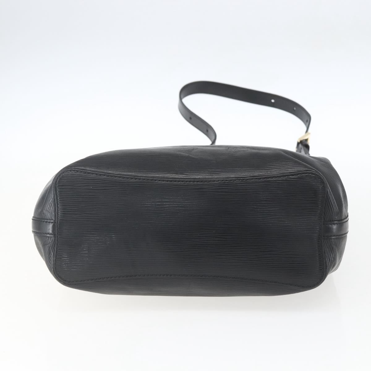 Louis Vuitton Mandara Handbag Epi Leather, BLACK, LEATHER, Tote bag