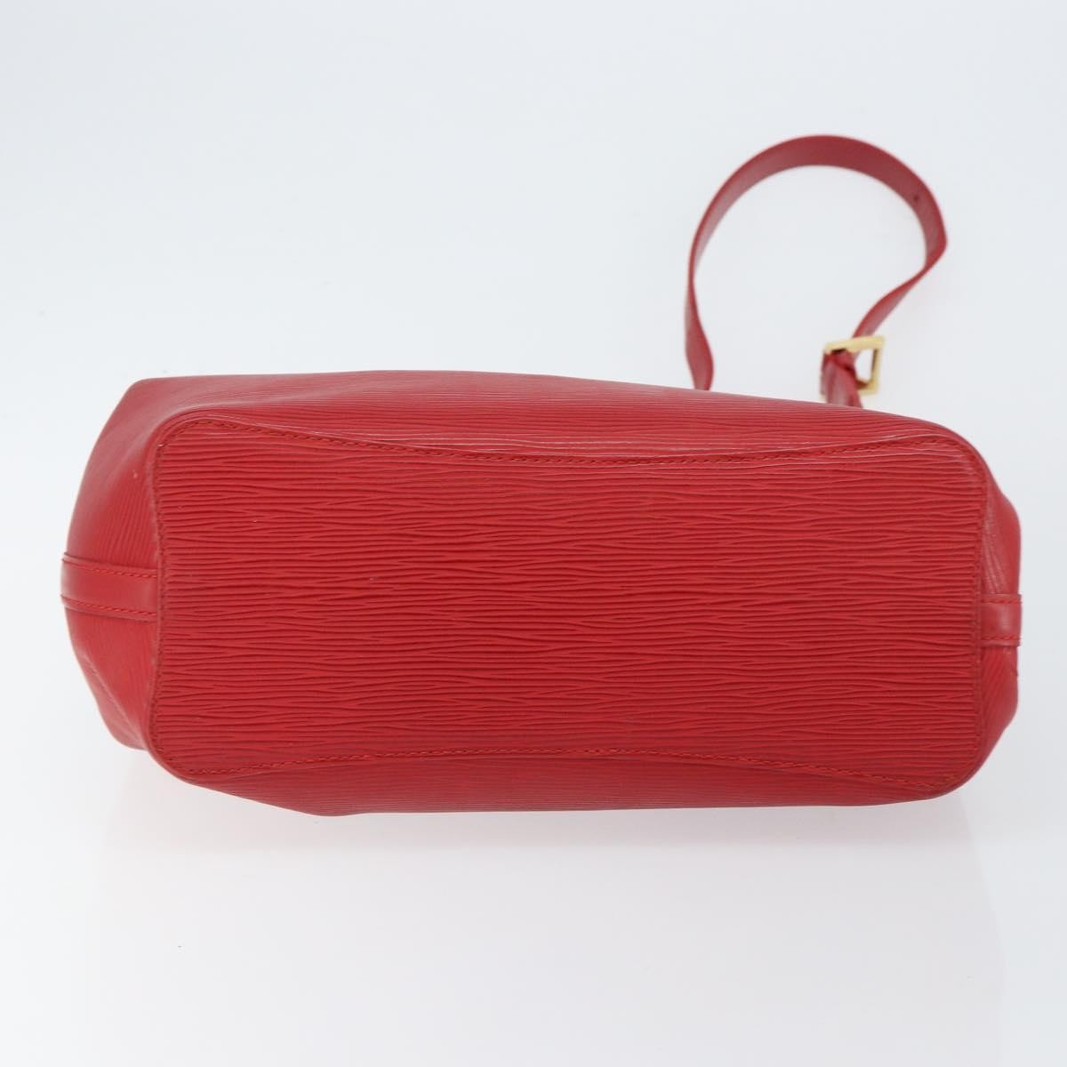 Louis Vuitton Mandara Handbag Epi Leather, RED, LEATHER, Shoulder bag