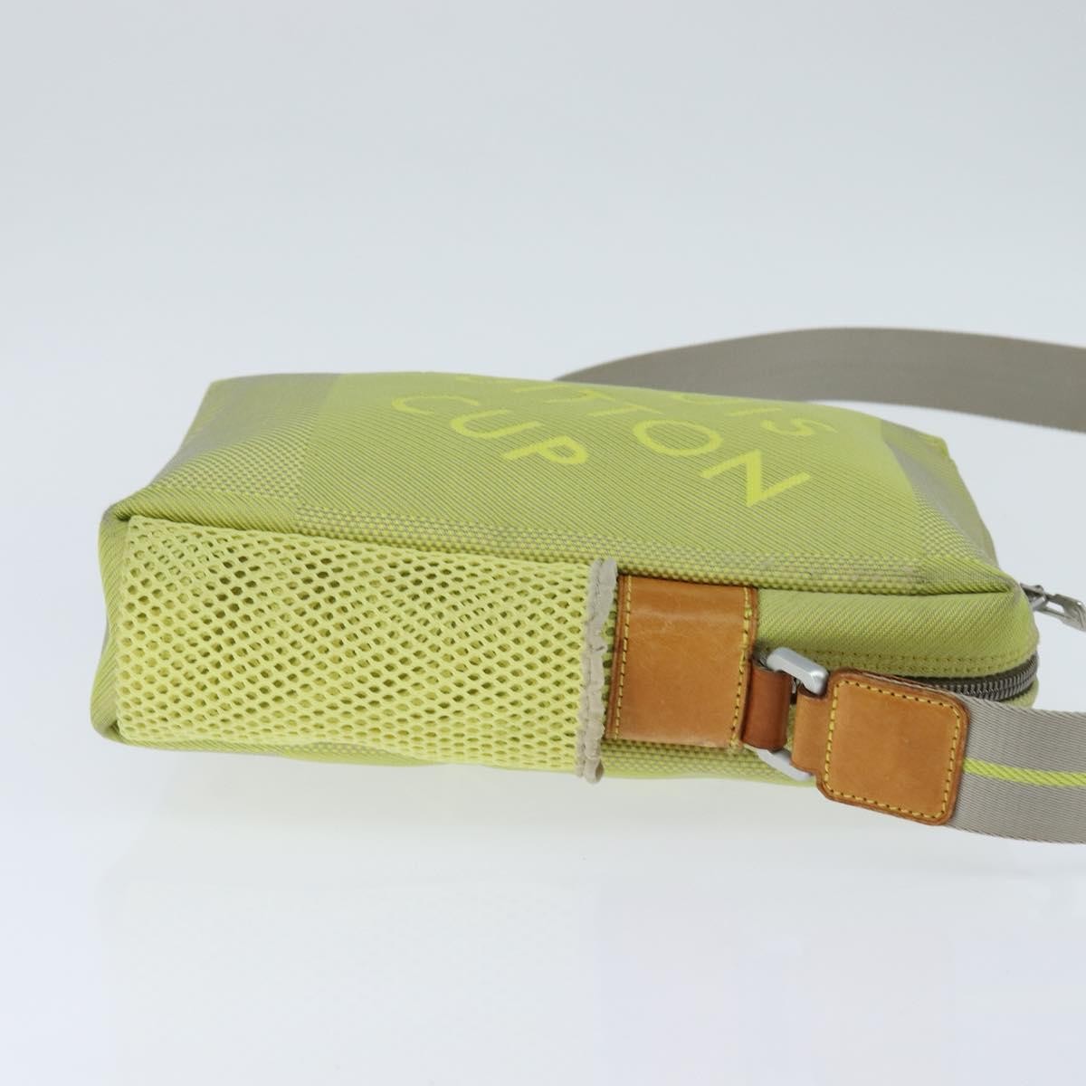 Louis Vuitton Cup Weathery Bag Damier Geant Canvas, YELLOW, CANVAS, Shoulder bag