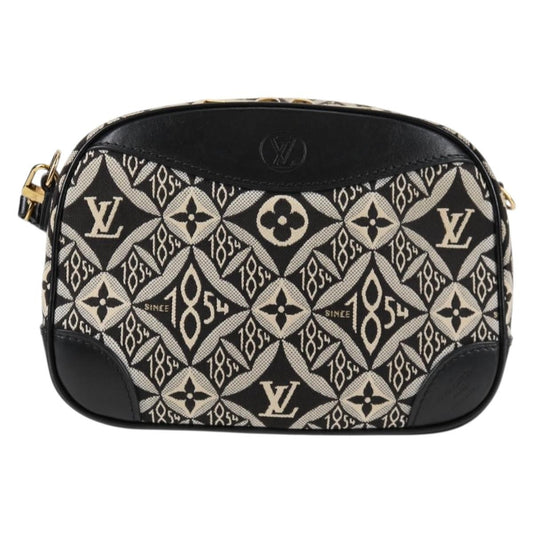 Louis Vuitton Deauville Handbag Limited Edition Since 1854 Monogram Jacquard, BLACK, CANVAS, Shoulder bag