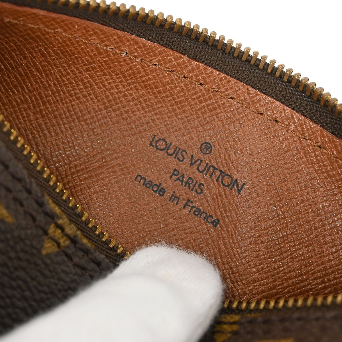 Louis Vuitton Papillon Pochette Monogram Canvas, BROWN, CANVAS, Clutche & pouche