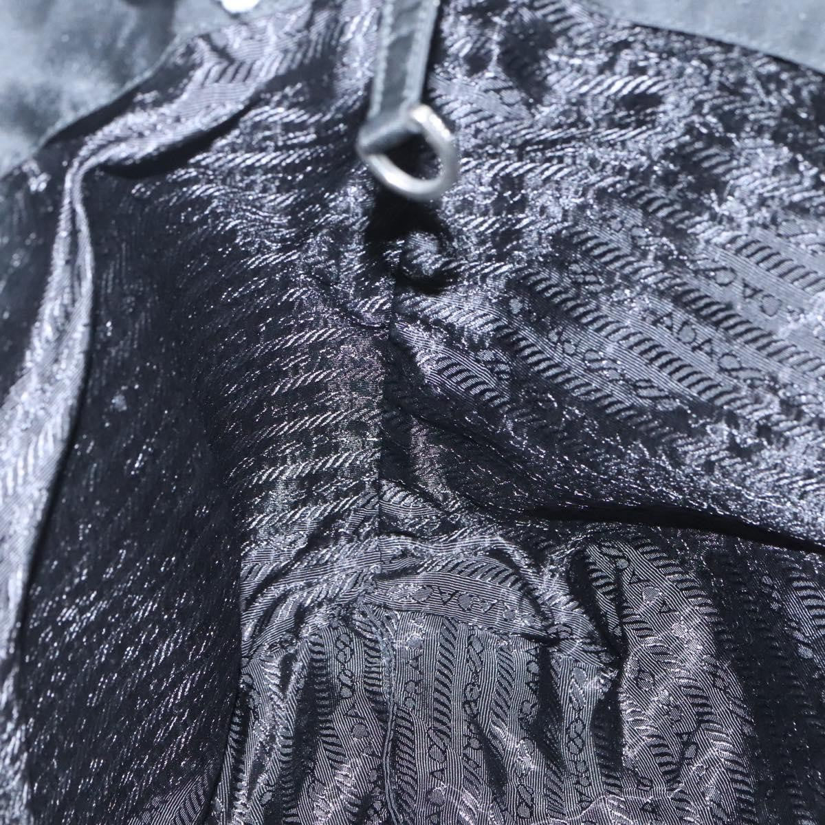 Prada Vintage Tote Tessuto, BLACK, NYLON, Tote bag