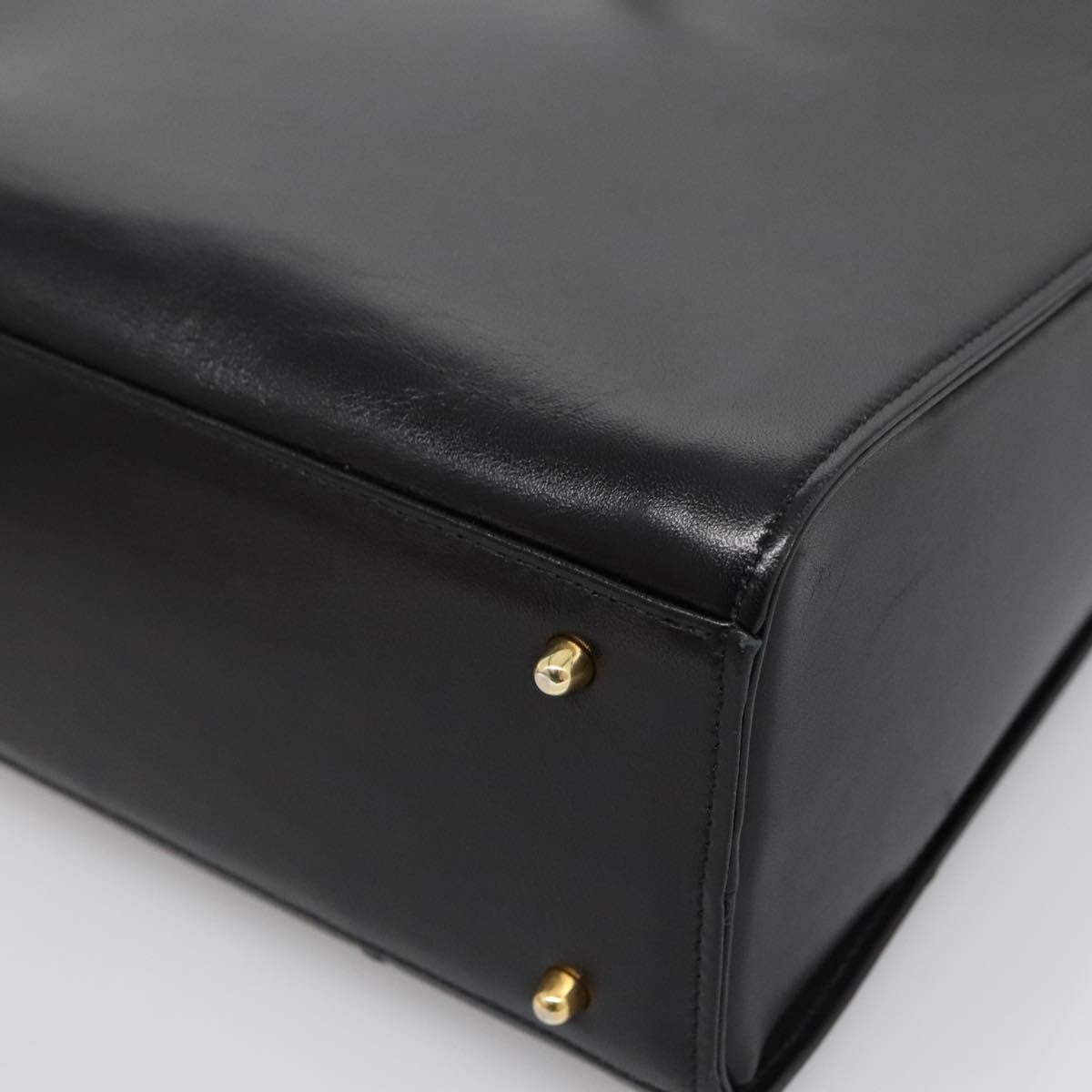 Valentino Garavani Vintage shoulder bag Leather, BLACK, LEATHER, Shoulder bag