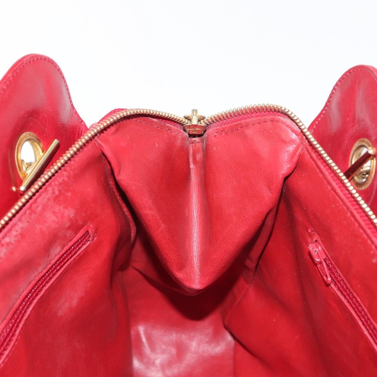 Chanel Chanel Bicolor Shoulder Bag Red/Navy leather bicolore, NAVY, LEATHER, Shoulder bag