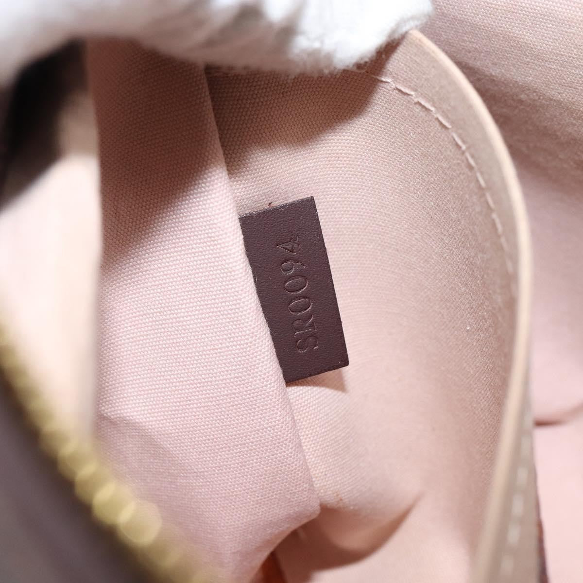 Louis Vuitton Lucille Handbag Mini Lin, RED, CANVAS, Handbag