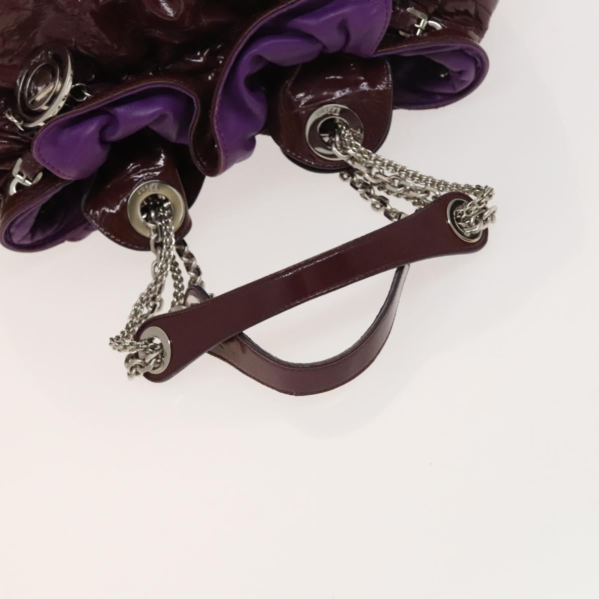 Christian Dior Le Trente Bag Cannage Quilt Patent, PURPLE, PATENT_LEATHER, Shoulder bag
