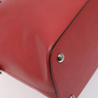 Salvatore Ferragamo Gancini handbag Leather, PINK, LEATHER, Handbag