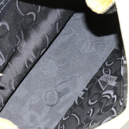 Salvatore Ferragamo Vala tote Canvas, YELLOW, CANVAS, Tote bag