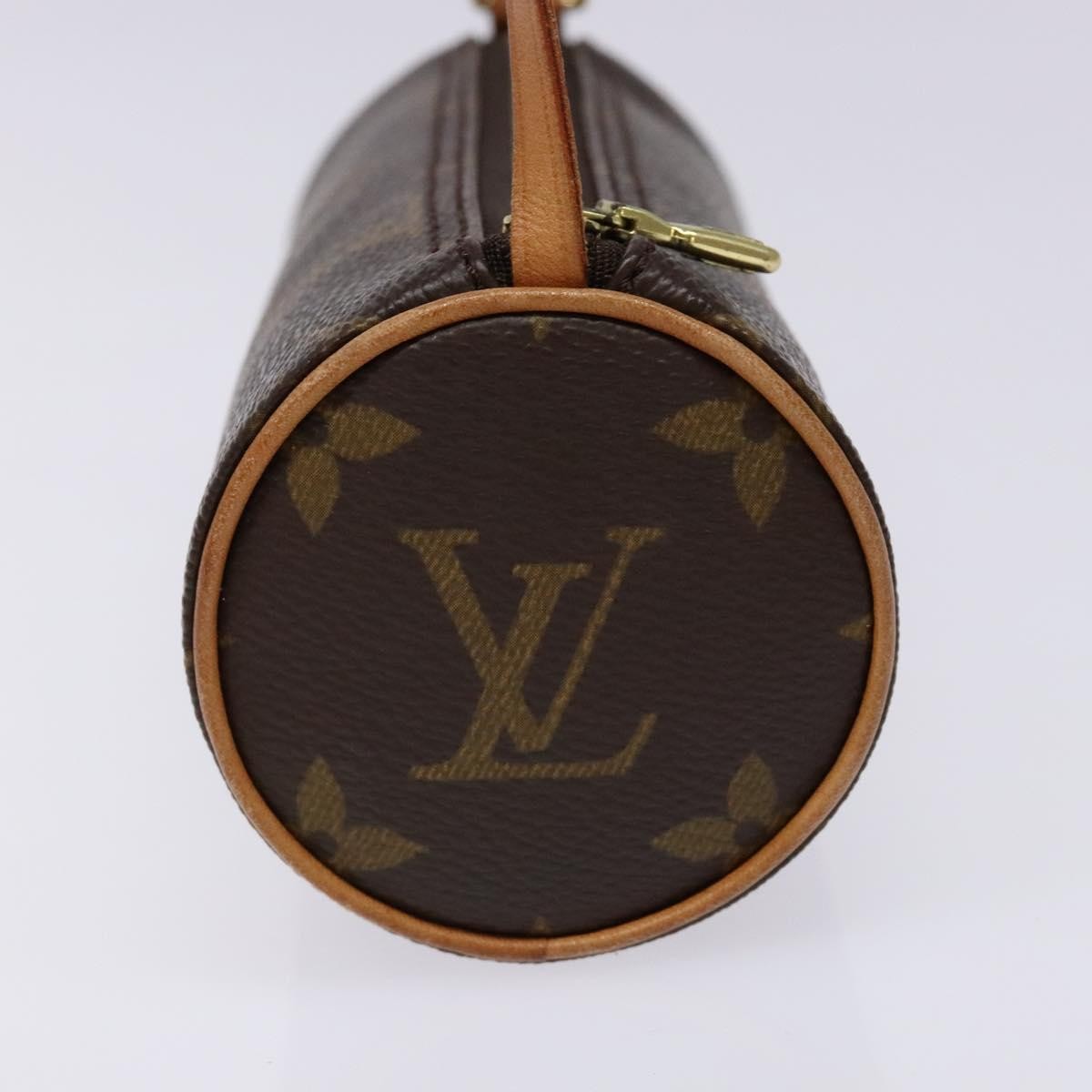 Louis Vuitton Papillon Pochette Monogram Canvas, BROWN, CANVAS, Handbag