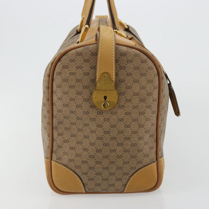 Gucci Vintage Travel bag GG Canvas, Beige, PVC, Travel Bag