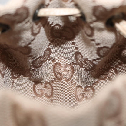 Gucci GG canvas pouch Canvas, BEIGE, CANVAS, Clutche & pouche