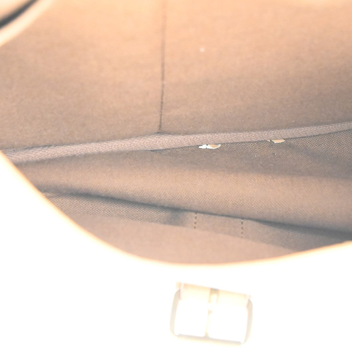 Louis Vuitton Saumur Handbag Monogram Canvas, BROWN, CANVAS, Shoulder bag