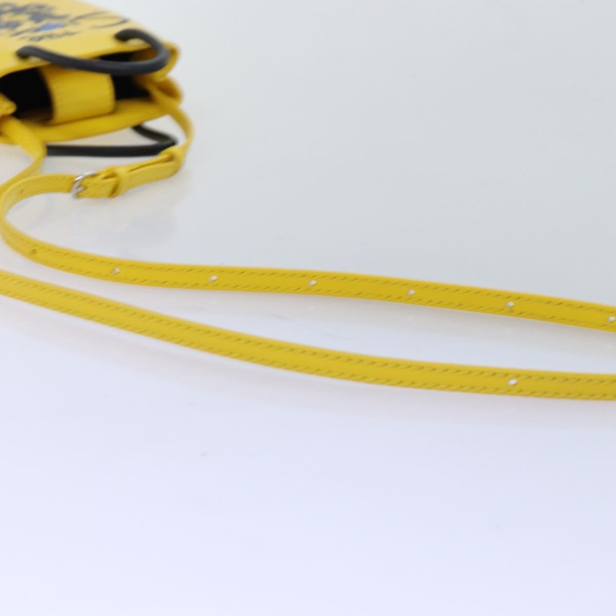 Balenciaga The Simpsons Shopping Tote Printed Leather, YELLOW, LEATHER, Tote bag