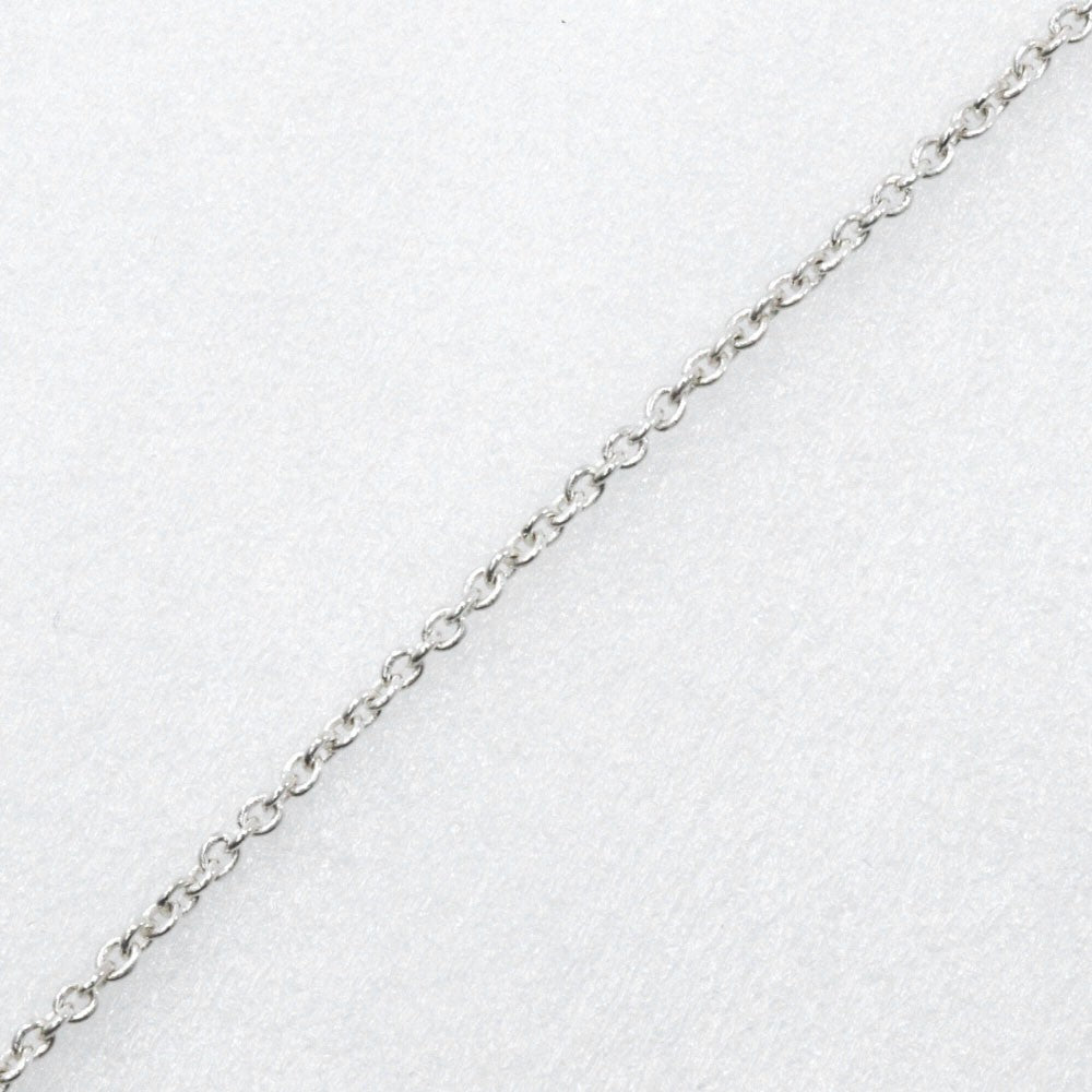 Tiffany & Co. Elsa Peretti Open Heart Pendant Necklace Sterling Silver, SILVER, SILVER, Necklace