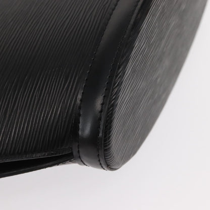 Louis Vuitton Saint Jacques Handbag Epi Leather, BLACK, LEATHER, Handbag